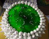ग्रीन वैल्वेट केक (green velvet cake recipe in Hindi) रेसिपी चरण 7 फोटो