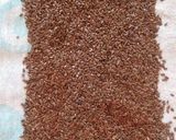 A picture of step 1 of Flexseeds chiki.