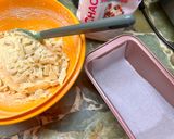 Foto del paso 3 de la receta: Budín de chocolate blanco y arándanos 🫐