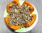 Фото кроку 5 до Тыква, фаршированная грибами и мясом.