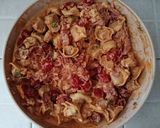 Une image de l'étape 6 de Salade tortellini et pesto rouge.