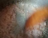 A picture of step 2 of Koila Karahi.