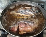 A picture of step 3 of Fried Fish a la Cruz (with Salad).