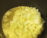 A picture of step 3 of Black Beans with Vinegar-Butter, Poached Onion.