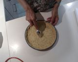 Foto del paso 9 de la receta: Tarta de fresas y panna cotta de albahaca