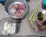 Foto langkah ke 1 dari resep Soto Bandung (sop daging lobak).