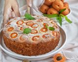 عکس مرحله 2 از دستور کیک زردآلو