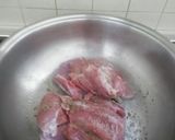 Párolt pulyka comb hagymás krumplival recept fázis 1 fotója