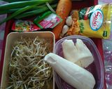 Foto langkah ke 1 dari resep Bakwan singkong sayuran.
