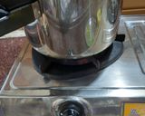 A picture of step 4 of Sev khamini.