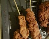 A picture of step 9 of Chicken and Waffles on a Stick.