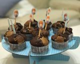 A picture of step 6 of Tripple Chocolate Muffins - 5th month with Mateo 🎂👶🏼🍫.