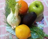 Foto del paso 1 de la receta: Ensalada frutal con hinojo.🥑🍊🍏🥬🍋