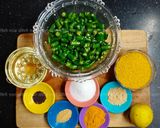 मिरचीचे लोणचे (mirchi che lonche recipe in marathi) रेसिपी स्टेप 1 फोटो 