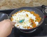 A picture of step 4 of Creamy Paneer Bhurji Special Side Dish For Chapati.