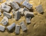 Une image de l'étape 5 de Cake salé à la feta et aux épinards.