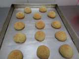 Galletas de naranja con semillas de amapola
