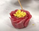 A picture of step 11 of Bing Pi (Snow Skin) Peony Mooncake (冰皮牡丹月餅).
