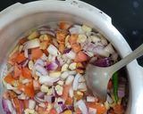 A picture of step 2 of #Shahi paneer.