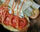 Foto langkah ke 5 dari resep Korean sandwich.