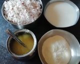 A picture of step 1 of Coconut paak.
