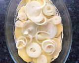 Burgonyával rakott cukkini recept fázis 3 fotója