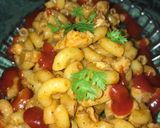 A picture of step 5 of Chicken tikka Macroni.