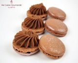 Une image de l'étape 1 de Macaron Chocolat Marron.