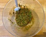 A picture of step 2 of Lamb shawarma.
