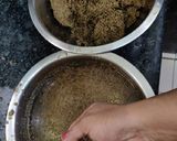 A picture of step 1 of Fog dhokla.