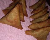 A picture of step 11 of Beef samosa💟💖.