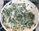 Foto del paso 3 de la receta: "Canastitas de choclo y acelga con salsa blanca"