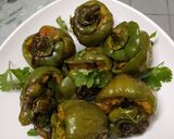 A picture of step 5 of Stuffed Capsicum.