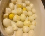 A picture of step 1 of Jes's Scotch Quail Eggs.