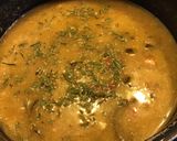 Une image de l'étape 4 de Soupe de pommes de terre et tomates à l estragon et pecorino.