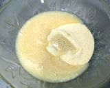 A picture of step 2 of Rawa Coconut or Goan Baath Cake.