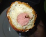 Foto langkah ke 5 dari resep Corndog sosis simple.