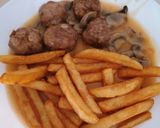 Foto del paso 4 de la receta: Albóndigas en salsa con champiñones