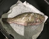 A picture of step 1 of Sweet and Sour Parrotfish.