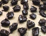 Aszalt füge étcsokiban #ezüst recept fázis 4 fotója