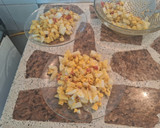 Foto del paso 4 de la receta: Ensalada con huevo de avestruz y papas, morrón rojo