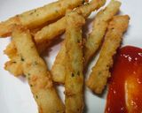 Foto langkah ke 4 dari resep Kentang Goreng Keju/Potato Cheese Stick.