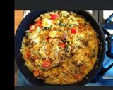 Une image de l'étape 6 de Paella fruits de mer et poisson.