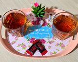 عکس مرحله 4 از دستور 🍀چای گلاب و زعفران🍀