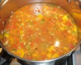 A picture of step 2 of Vegan Garden Lentil Soup.