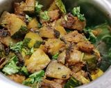 कद्दू की सब्जी (kaddu ki sabzi recipe in Hindi) रेसिपी चरण 2 फोटो