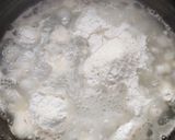 A picture of step 2 of Sesame seed rice ball.