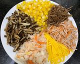 Hình bước làm 7 của món SÚP TÔM chả cua~ cho ngày se lạnh