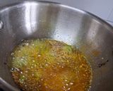 A picture of step 2 of Bhindi kadhi.