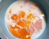 รูปขั้นตอนการทำที่ 3 ของ Scrambled Eggs ไข่กวนผักลวก สูตรไมโครเวฟ